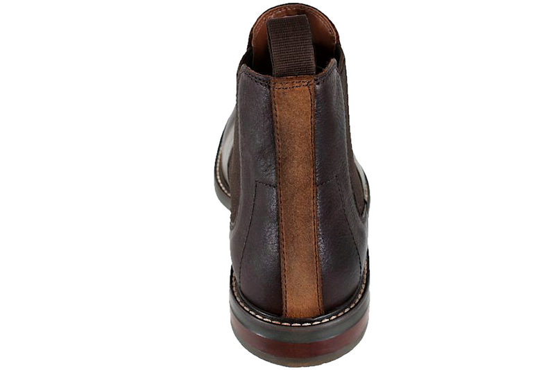 CLARKS JAXEN EASY G STØVLE I MØRKEBRUNT SKIND