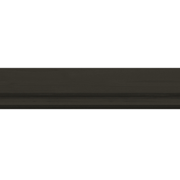 Rabatdeel vurenhout antraciet ca. 1,7 x 13,5 cm, lengte ca. 240 cm