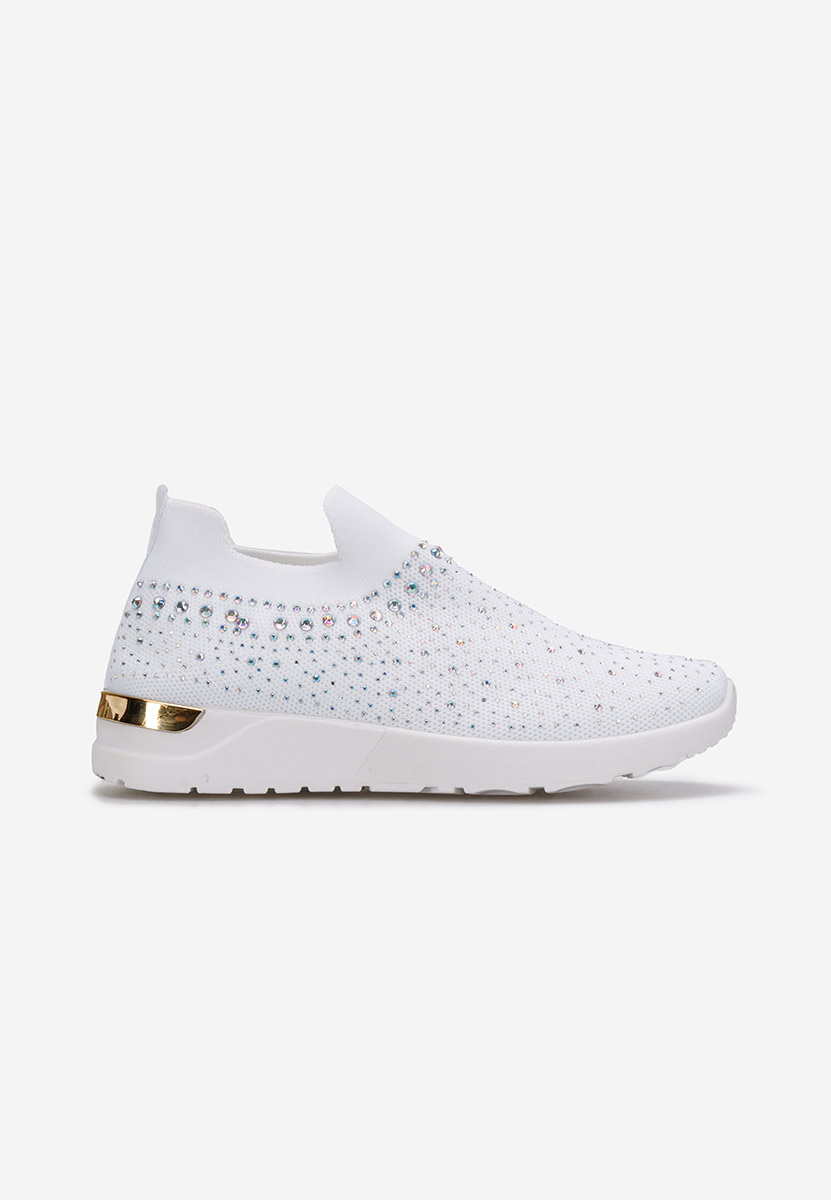 Baskets pour femme blancs Marcie