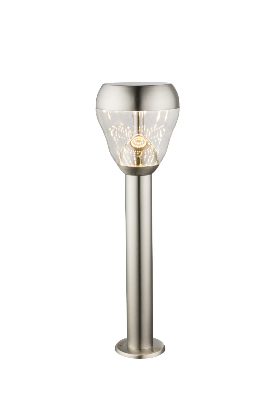 LED-Außenleuchte - Edelstahl - 50 cm hoch