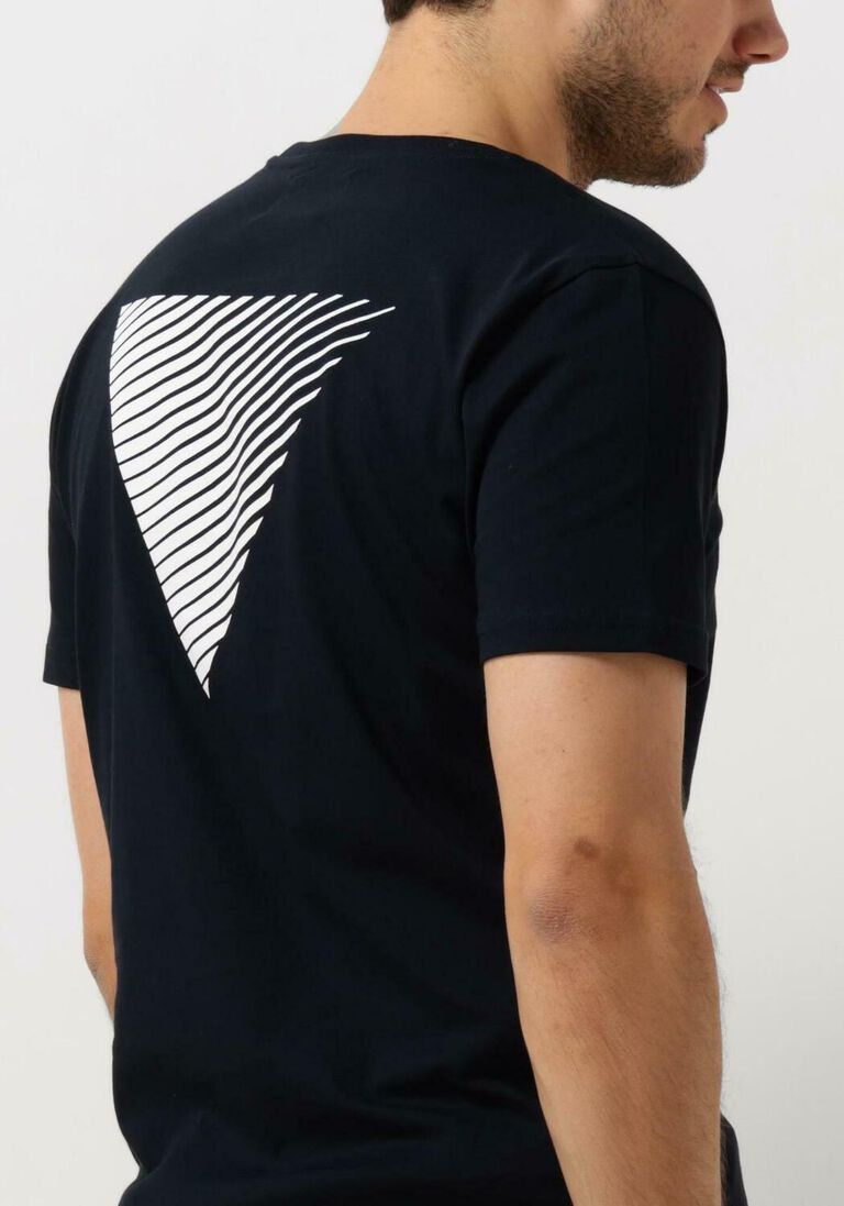 PURE PATH donkerblauwe pure path t-shirt pure logo t-shirt
