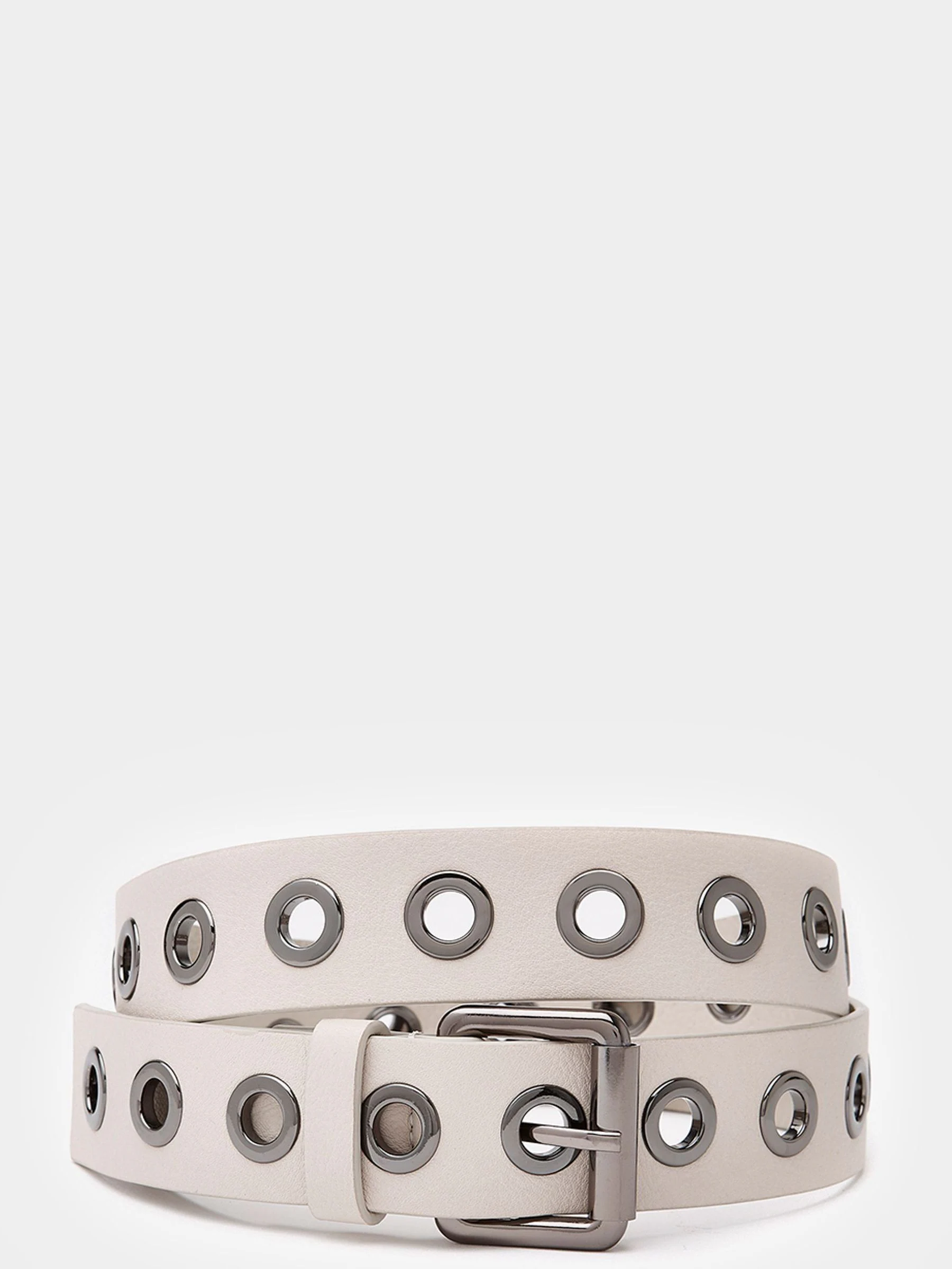 Beige - Mint Velvet leren riem