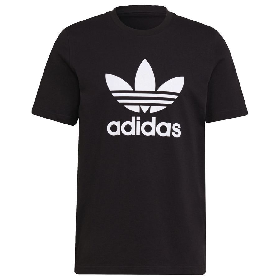adidas Originals T-Shirt Trefoil - Noir/Blanc