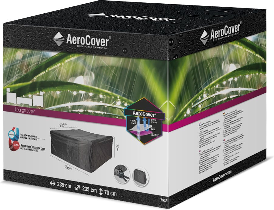 Aerocover loungesethoes 235 x 235 x 70 cm