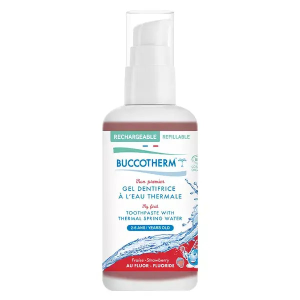 Buccotherm Meu Primeiro Gel Dental +2 anos Morango Orgânico 100ml