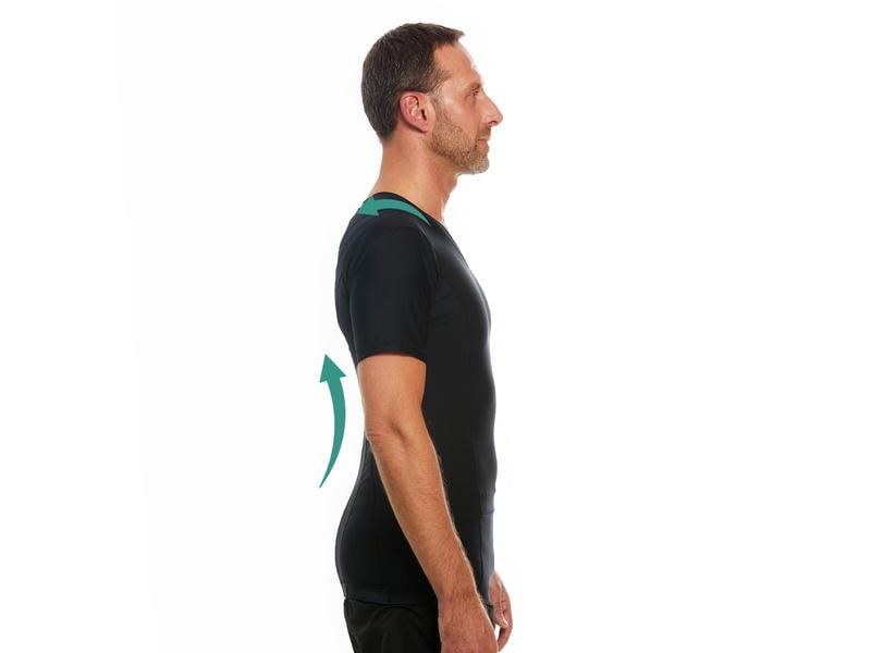 Anodyne Posture Shirt 2.0 Herren schwarz S Ergonomisches Haltungsshirt für eine gute Körperhaltung