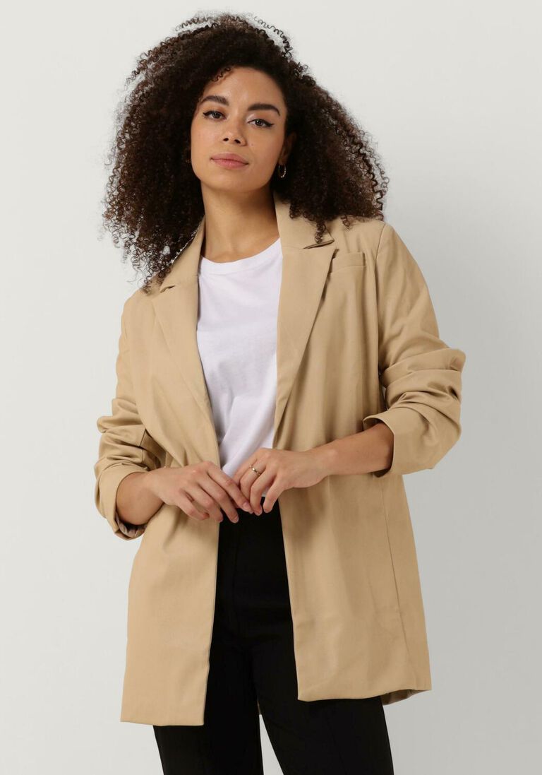 ANOTHER LABEL beige another label blazer eli blazer