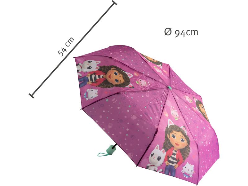 Undercover Regenschirm Knirps Gabbys Dollhouse Taschenschirm