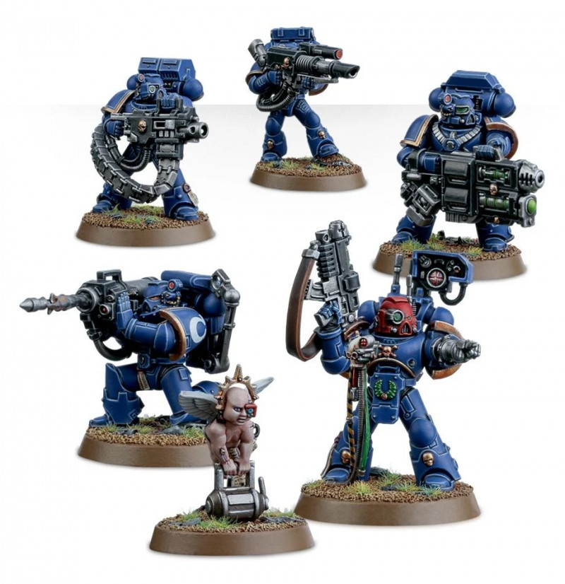 Warhammer 40K : Adeptus Astartes Space Marine - Devastator Squad