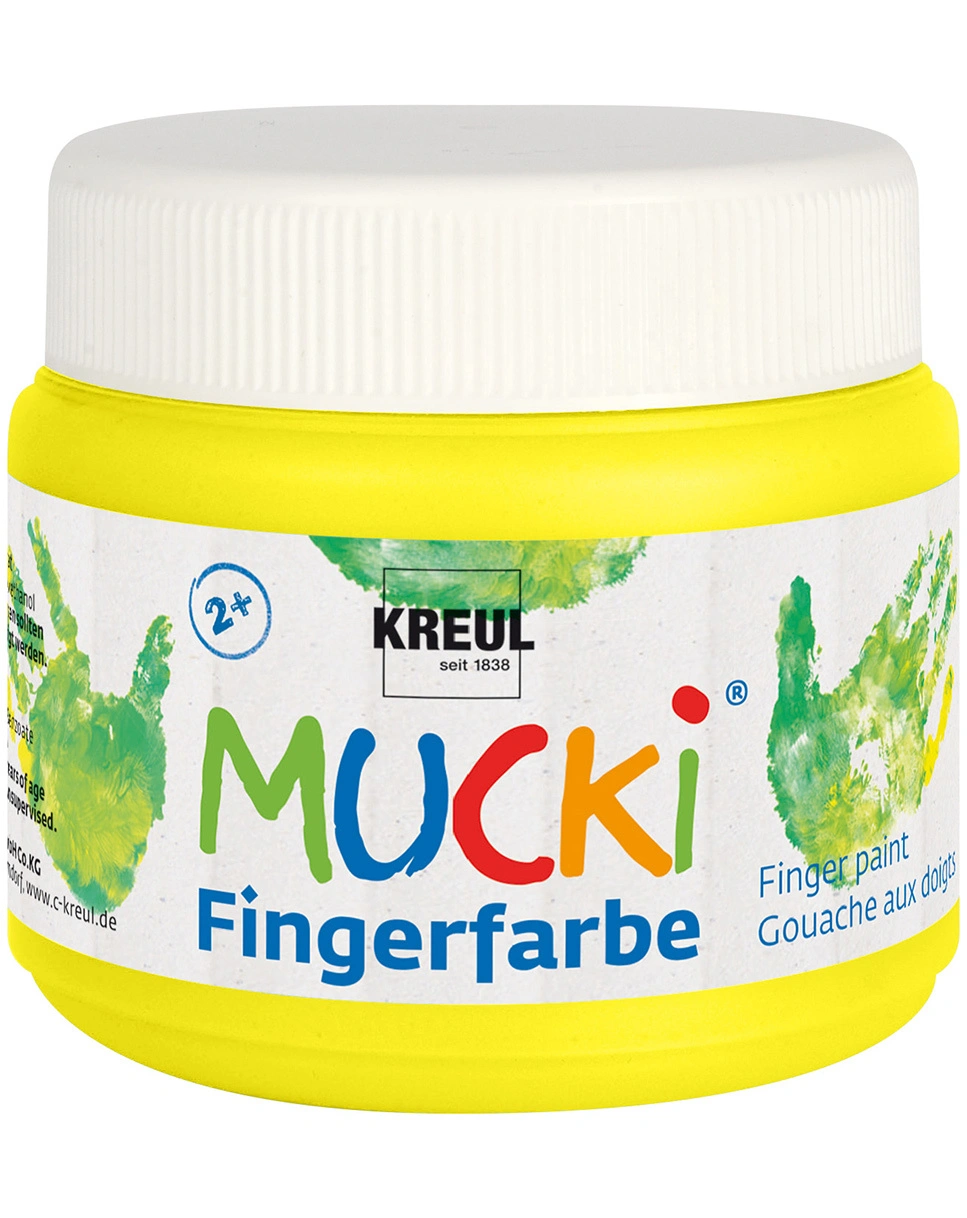 MUCKI Fingerfarben, 4er-Set