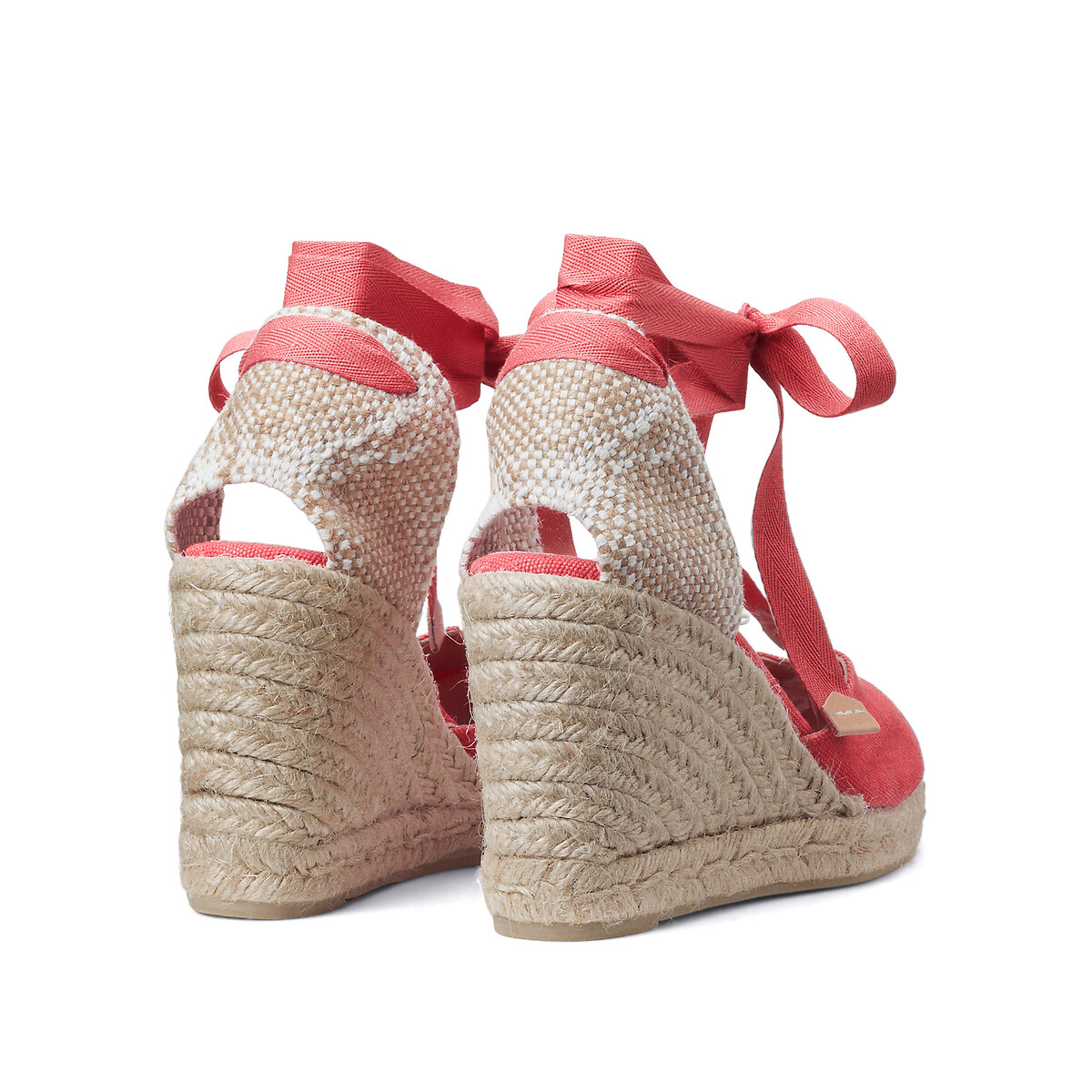 CASTANER<br>Espadrilles de cunha, em tecido Chiara