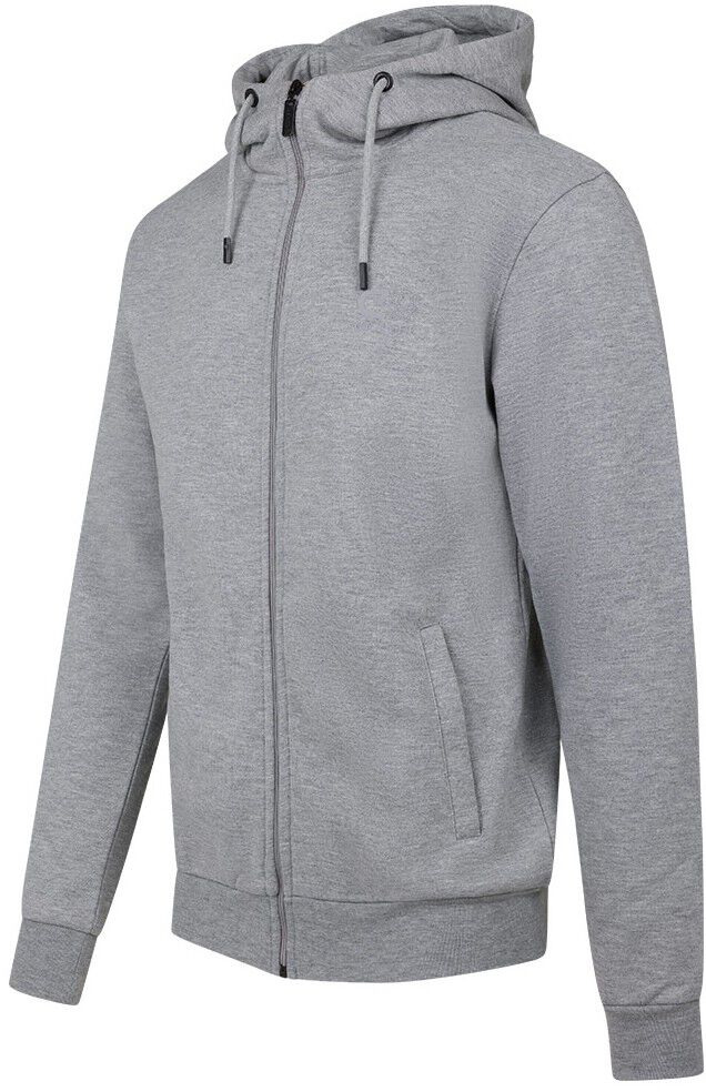 Cruyff Hernandez Zip thru Hood licht grijs