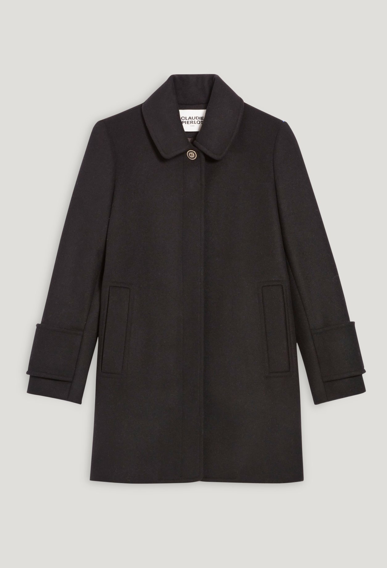 Manteau col claudine