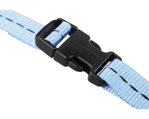 Mamutec polyester tape, blauw, 25 mm, verkocht per meter