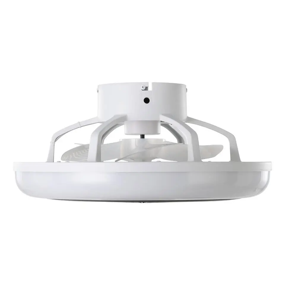 EGLO Sayulita Plafondlamp met ventilator - DC LED-CCT - Wit/Zwart