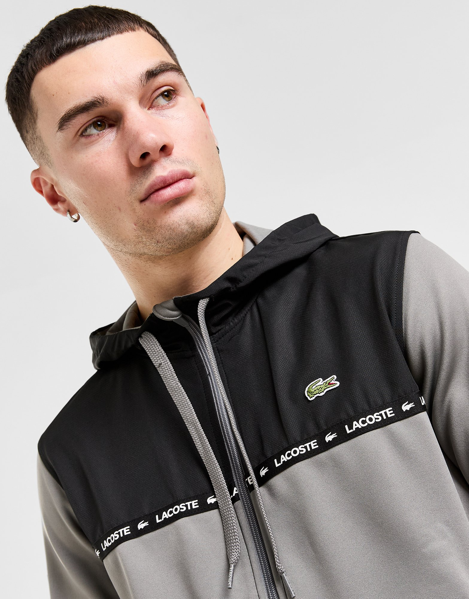 Lacoste Sweat à Capuche Zippé Homme