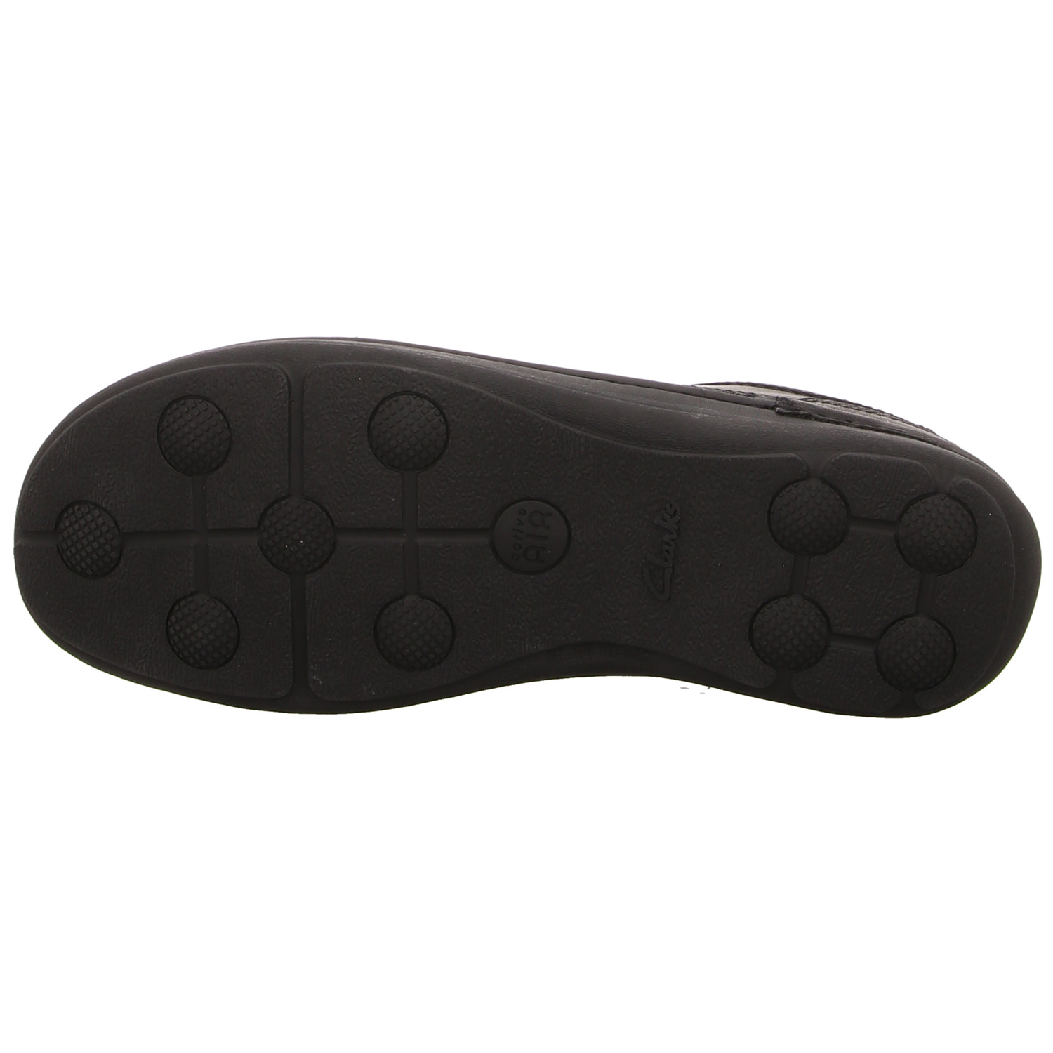 Clarks Schnürhalbschuh schwarz