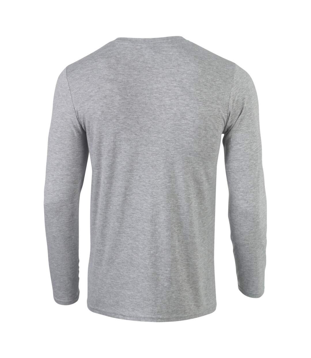 Gildan - T-shirt à manches longues - Hommes (Gris sport) - UTBC488
