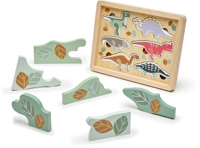 Moover Toys Skjult Dinosaurer Puslespill 6 Brikker