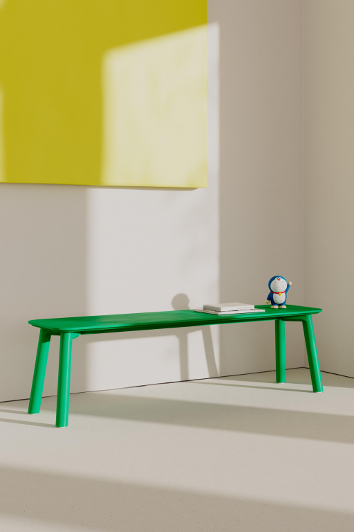 Objekte unserer Tage Meyer Color eetbank 160 emerald
