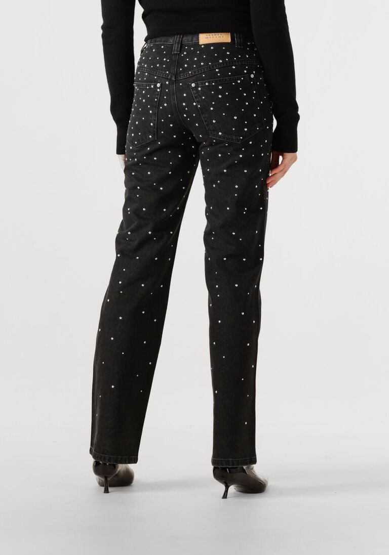zwarte marant etoile lange broeken brinsa pants