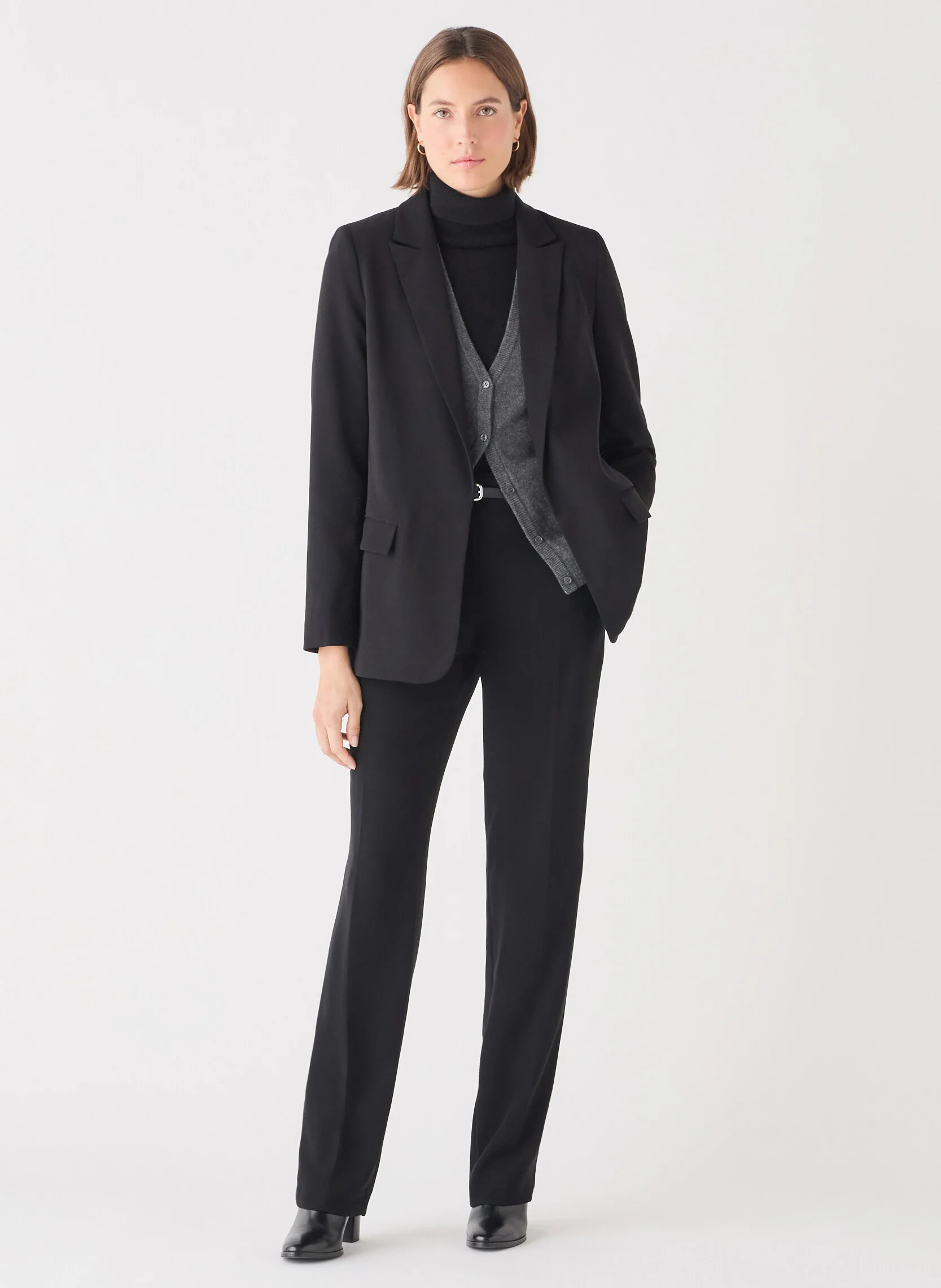 VERTIGE - Blazer droit| Noir