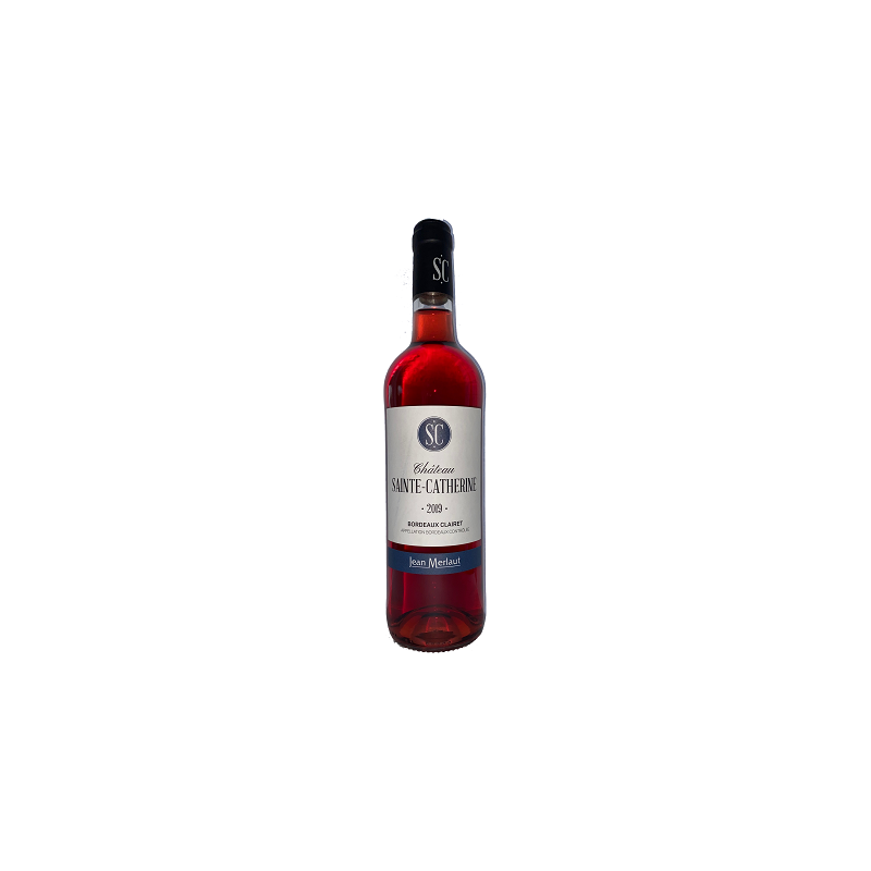 Château SAINTE CATHERINE Clairet 2017 - Bordeaux Clairet - par Carton de 6 bouteilles 75 cl