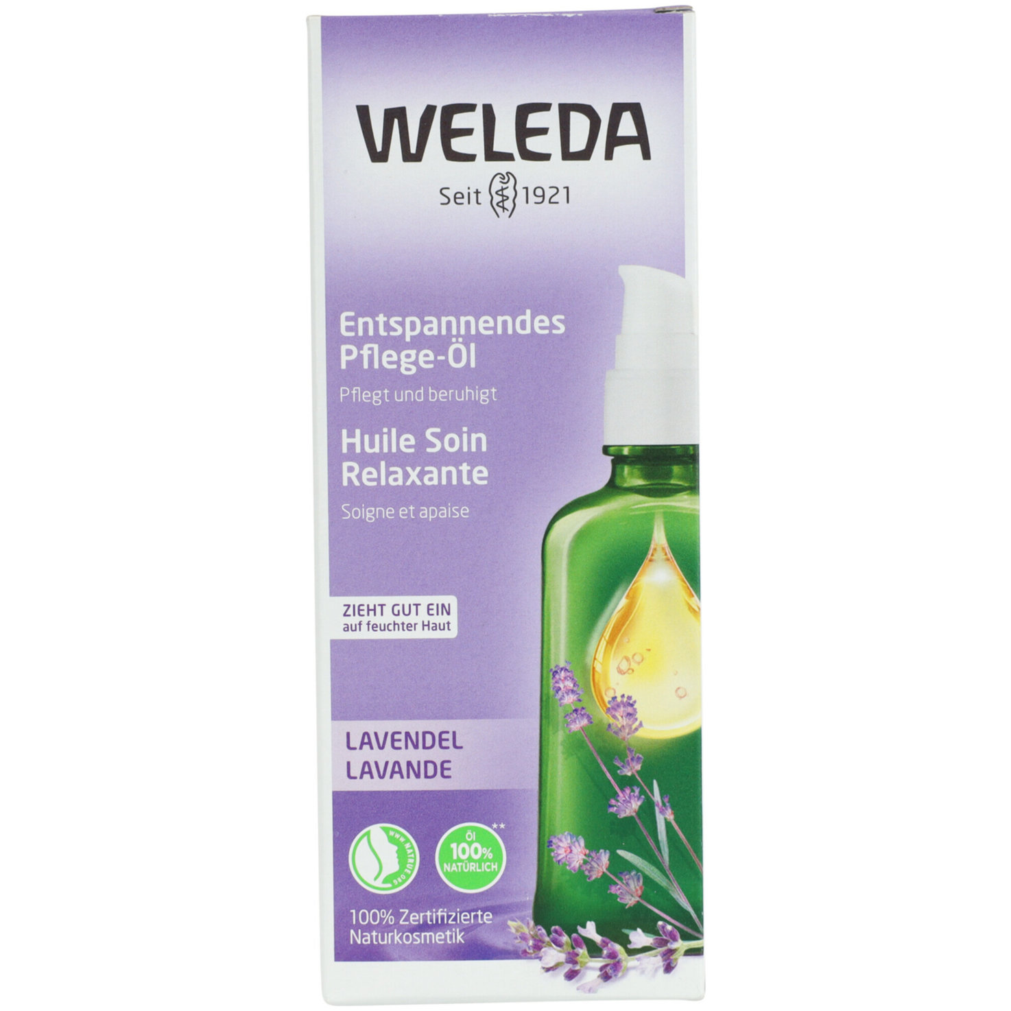 Weleda Lavendel Entspannendes Pflegeöl