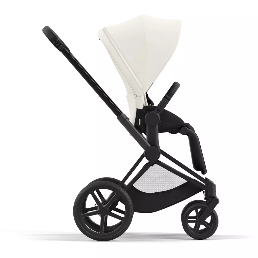 cybex PLATINUM Kombikinderwagen New Priam Priam Matt Black Off White