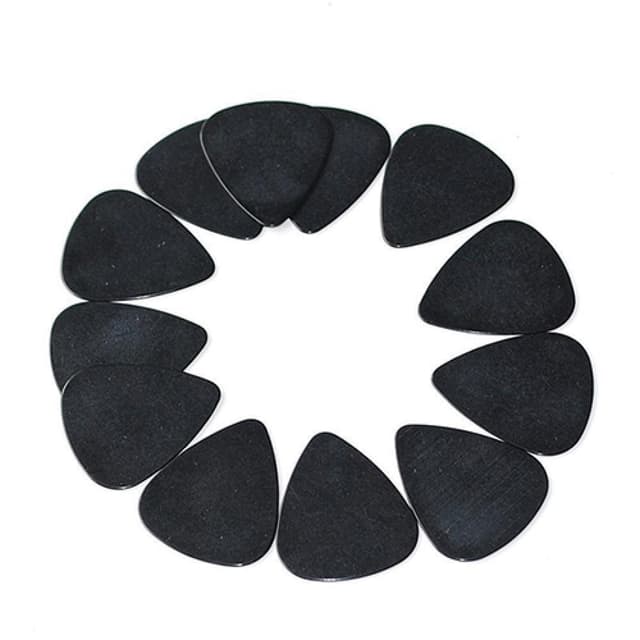 10-pakke guitarplukke til akustisk elektrisk guitarbas