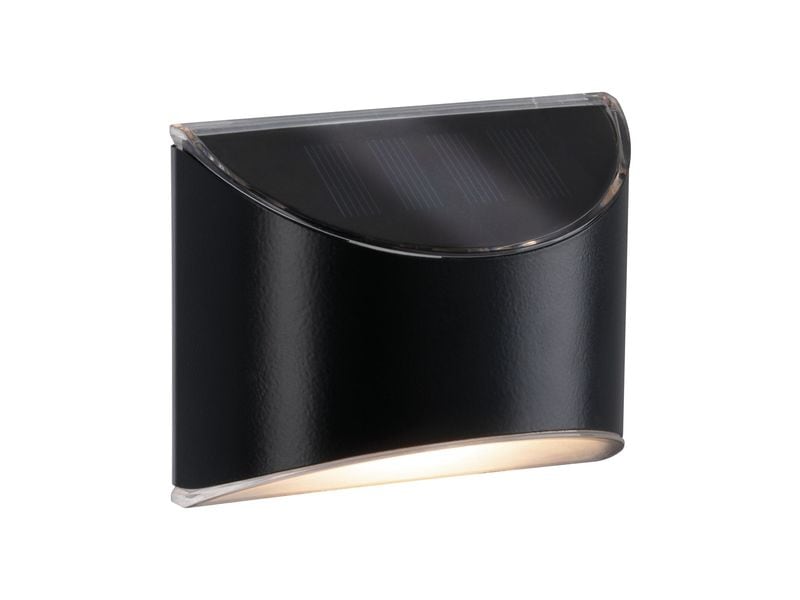 Paulmann Wandleuchte Solar LED Elliot LED-Wandbeleuchtung für Aussenbereiche
