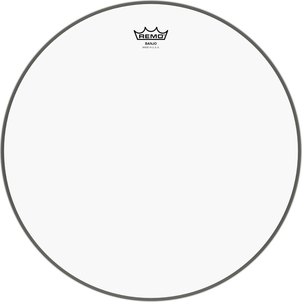 Remo BJ-1100-M3 11 inch banjo bovenvel Clear Medium Collar
