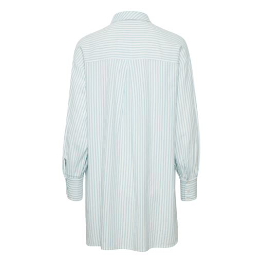 Fransa Langærmet Skjorte, Powder Blue Mix, M