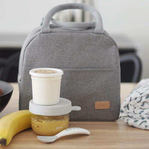 Sac repas isotherme Gris Chiné - BEABA