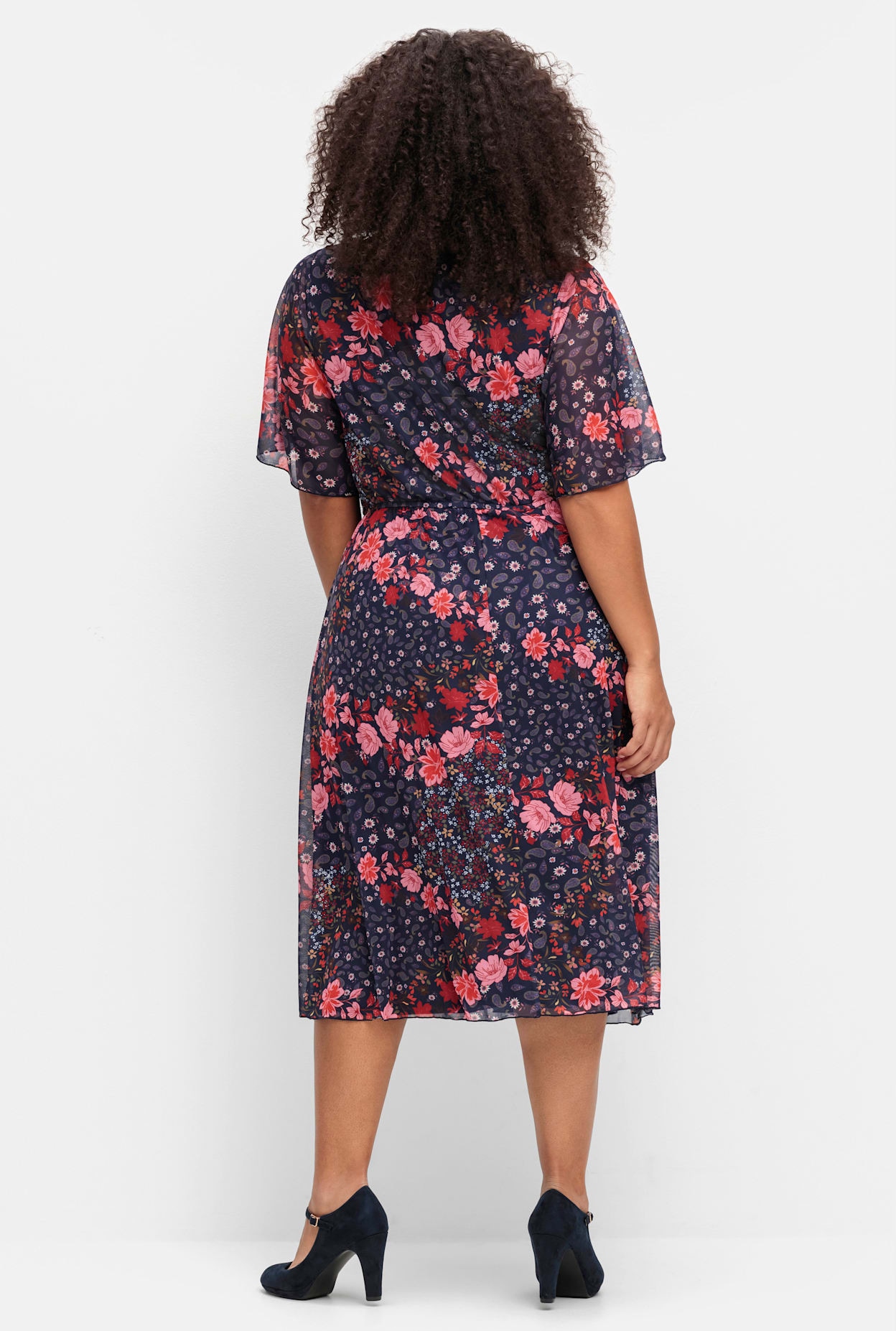 sheego by Joe Browns Sommerkleid »Mesh-Kleid«