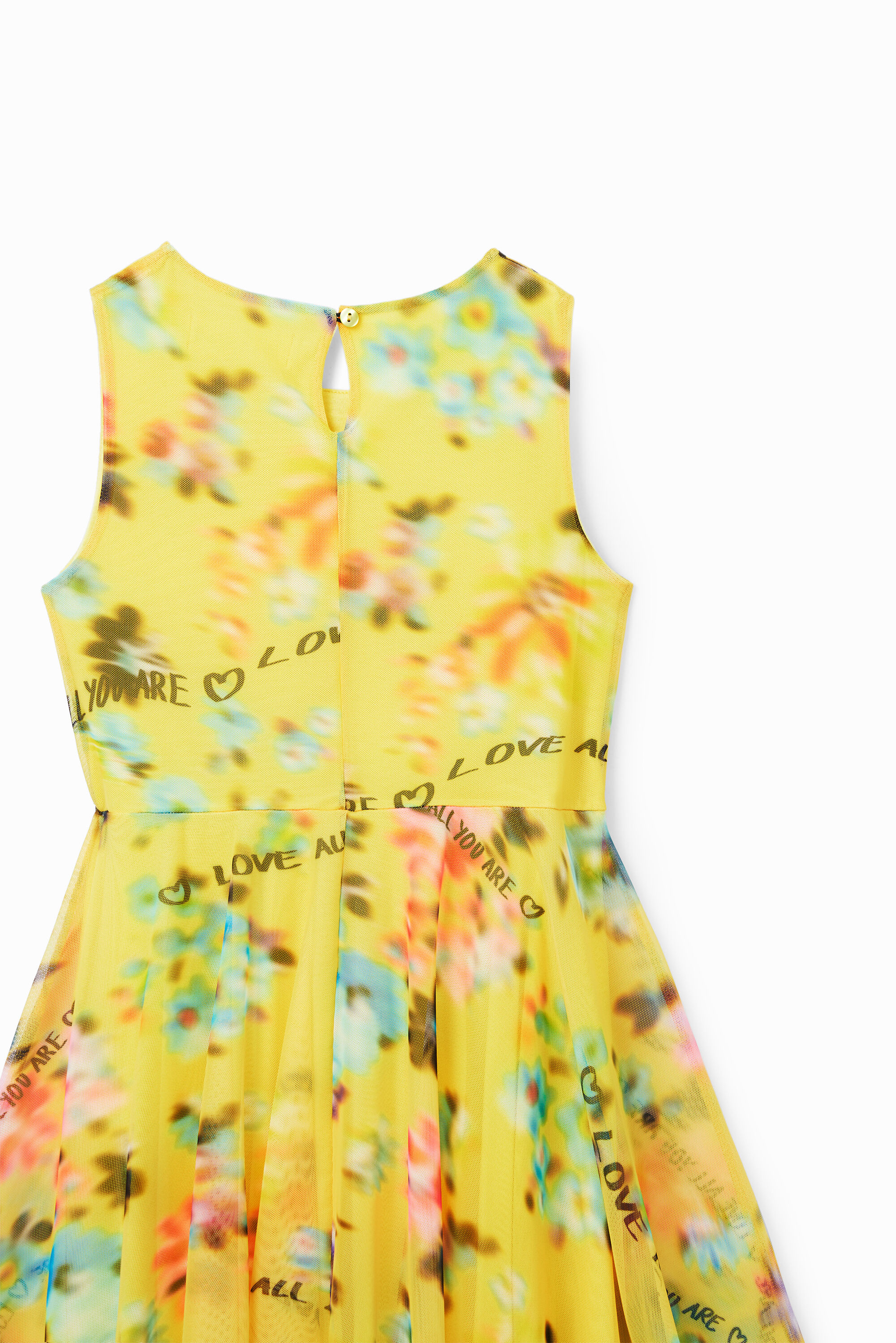 Robe sans manches floue