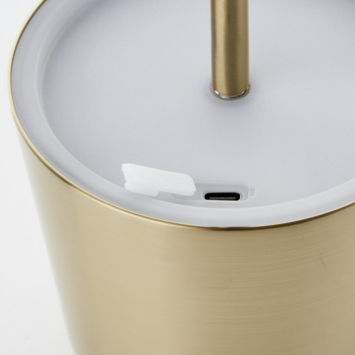 Brilliant USB oplaadbare buitenlamp Xaana 2W bruin