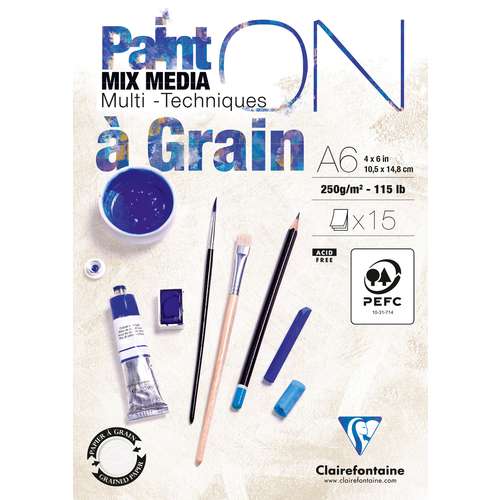 Clairefontaine Multitechnik-Papier PAINT ON