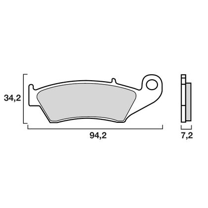 Plaquettes de freins Brembo Sinter Métal Fritté avant