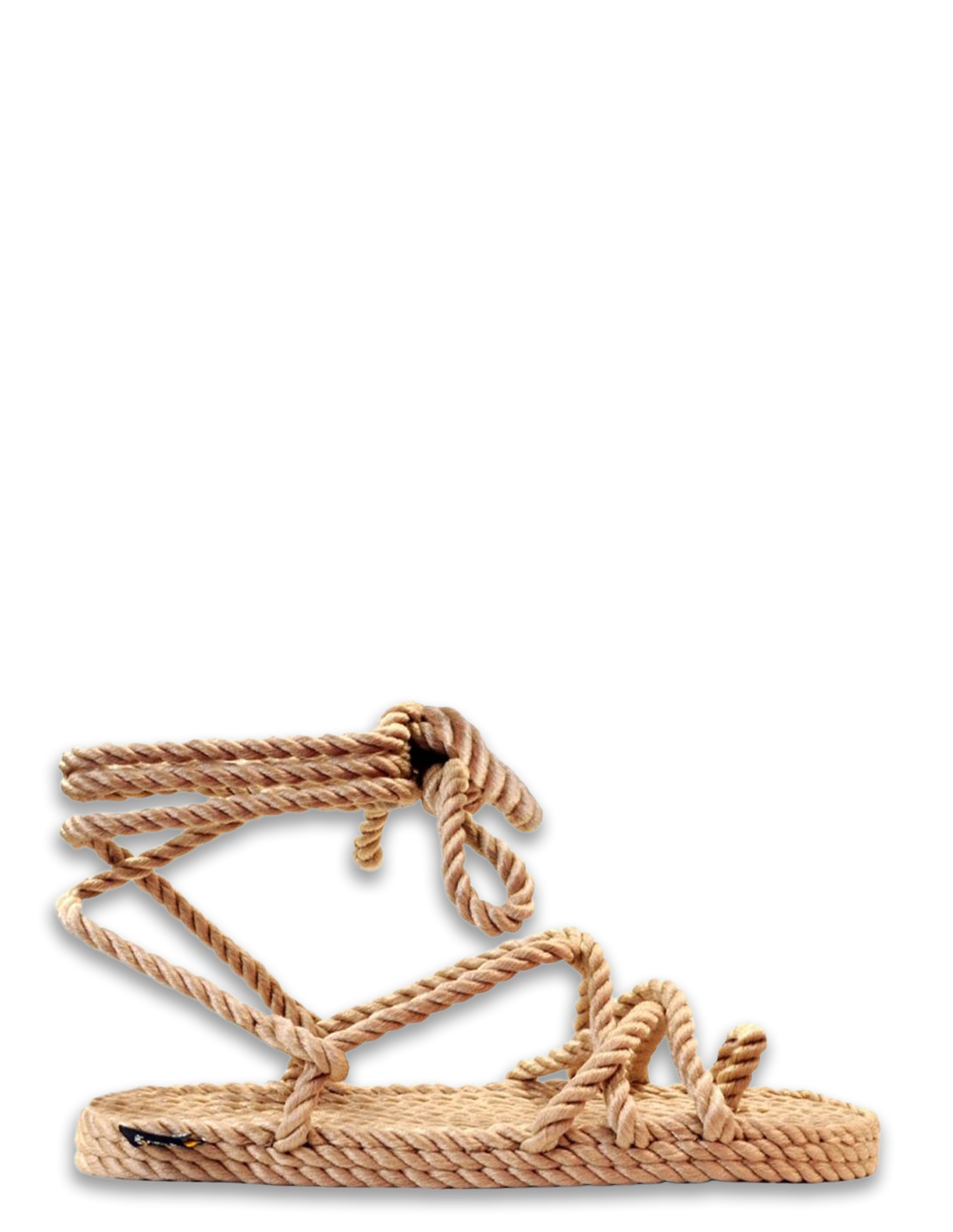 nomadic sandales femme isla beige en corde
