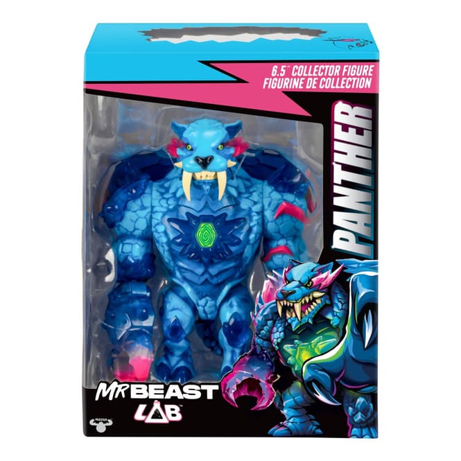 Mr Beast Lab - Sammelfigur Panther - ca. 15,8 cm