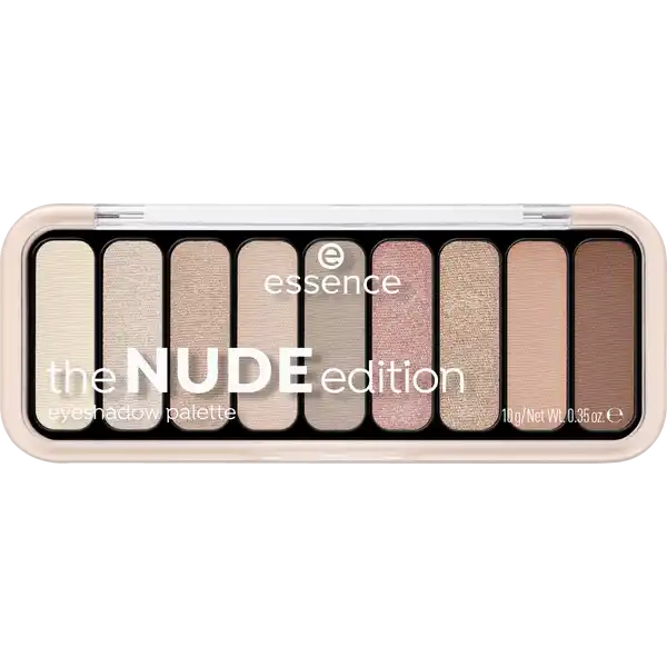 the NUDE edition eyeshadow palette 10