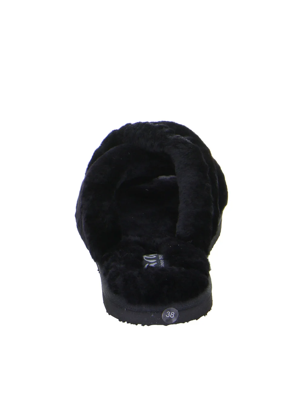 Hausschuh Cosy schwarz