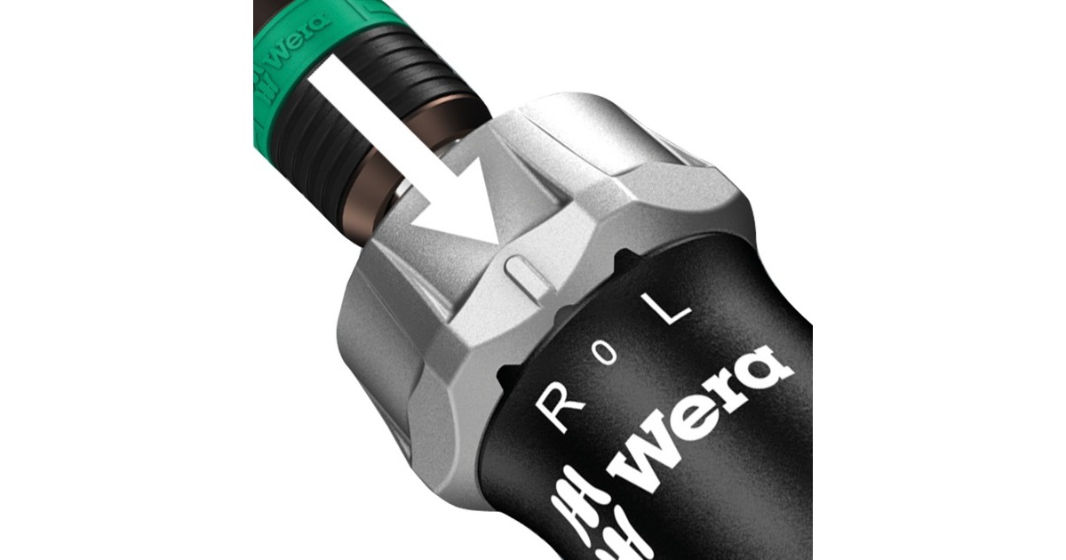 WeraKraftform Kompakt Pistol RA4 schroevendraaier  (Zwart/groen)