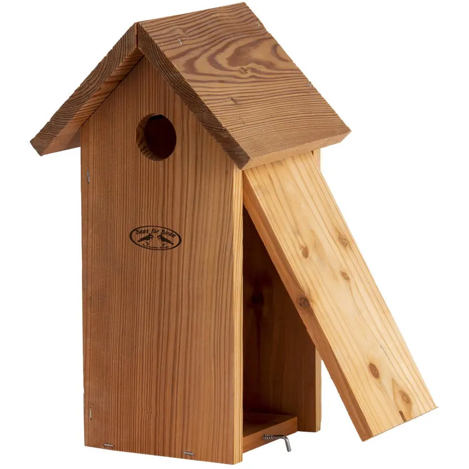 Best for Birds Vogelhuisje - hout - Koolmees nestkastje - 30 cm