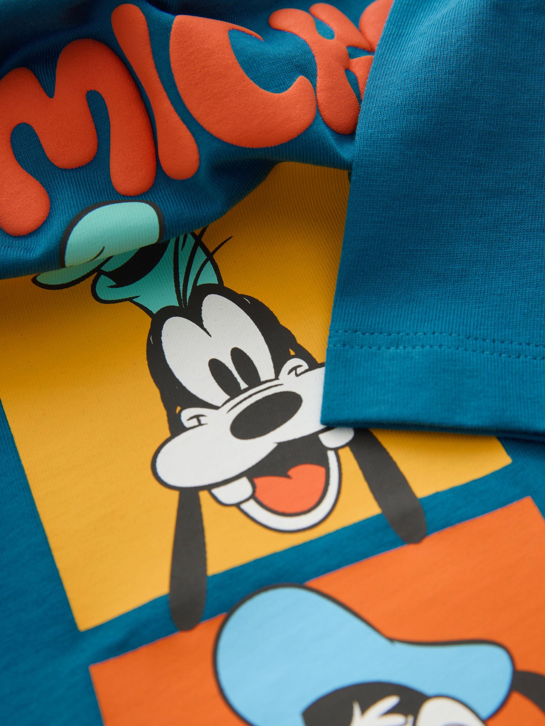 Blauw - Mickey Mouse Long Sleeve T-Shirt (3mths-8yrs)