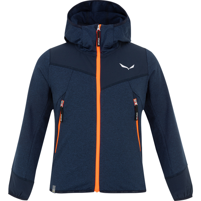 Salewa Kinder Agner Melange Hoodie Jacke