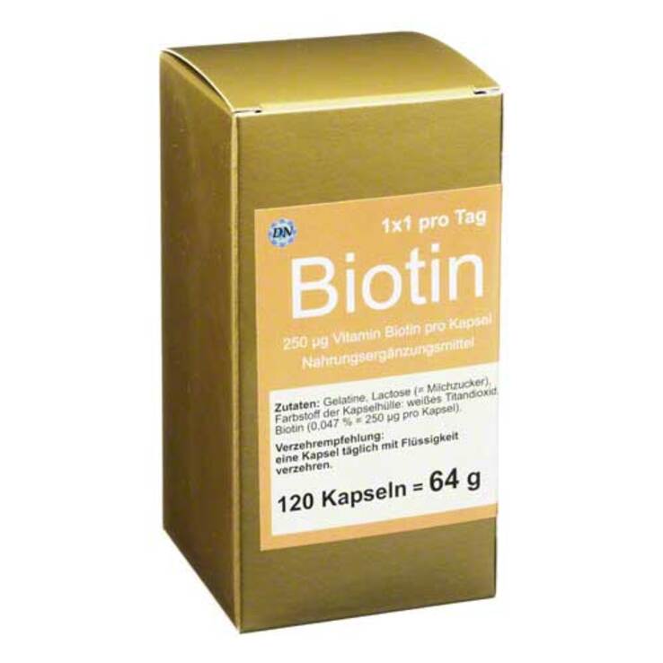 Biotin 1 x 1 pro Tag Kapseln, 120 St