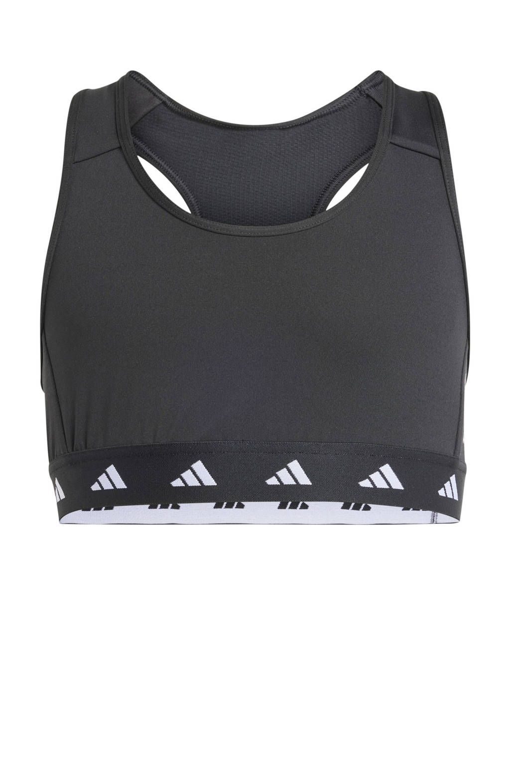 adidas sporttop Techfit Power zwart/grijs