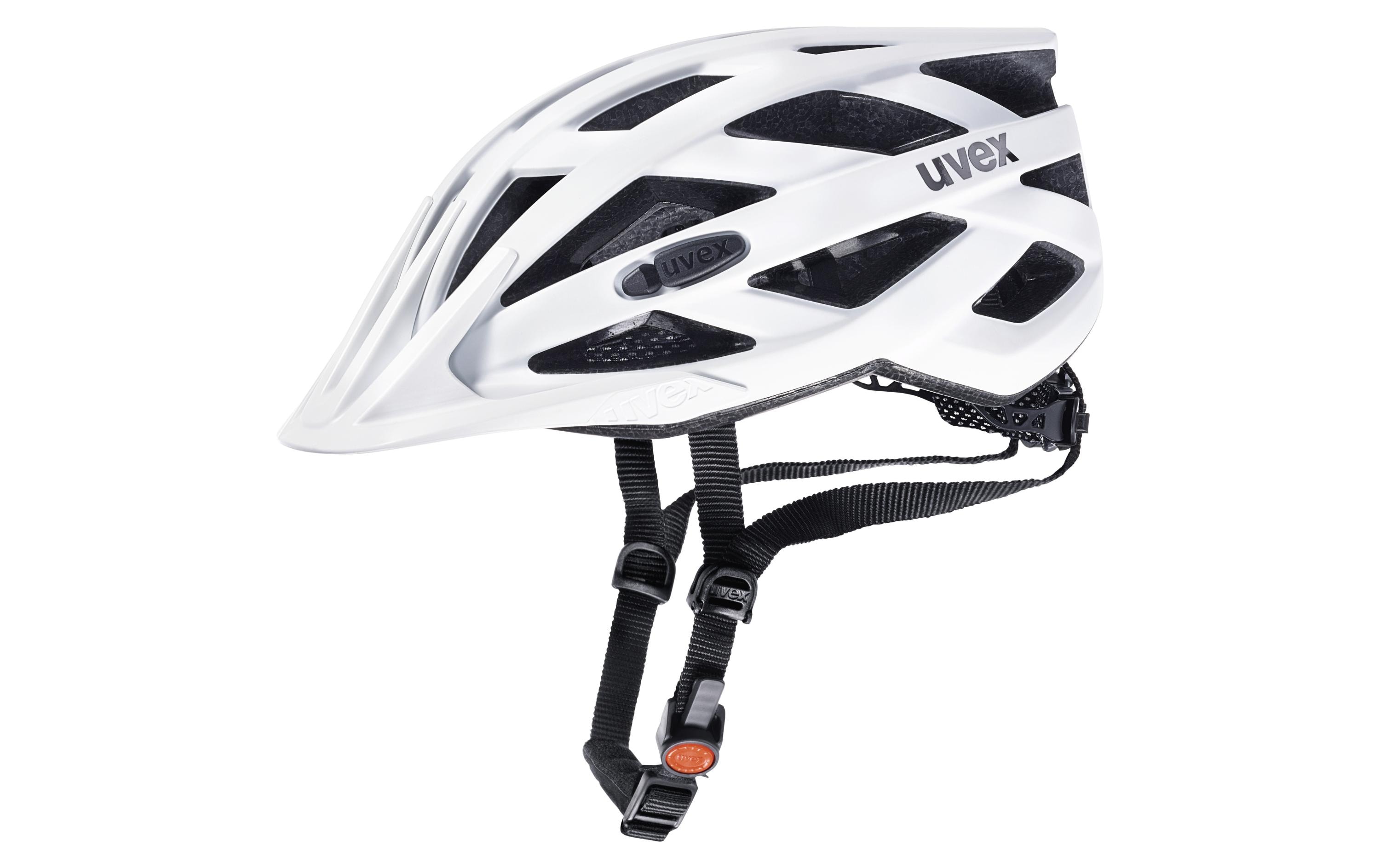 Helm i-vo cc Grösse 17, Weiss ,Allround-Helm mit abnehmbarem Visier